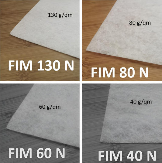 FIM130 und FIM80 Filtervlies-Rollen für hohe Filterleistung