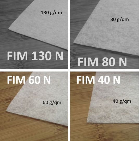 LOW FILTER Fleece; FIM60: Low; FIM40: very low